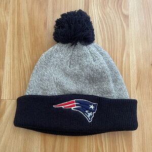 New England Patriots NFL Team Apparel Pom Beanie - OFSA, Unisex